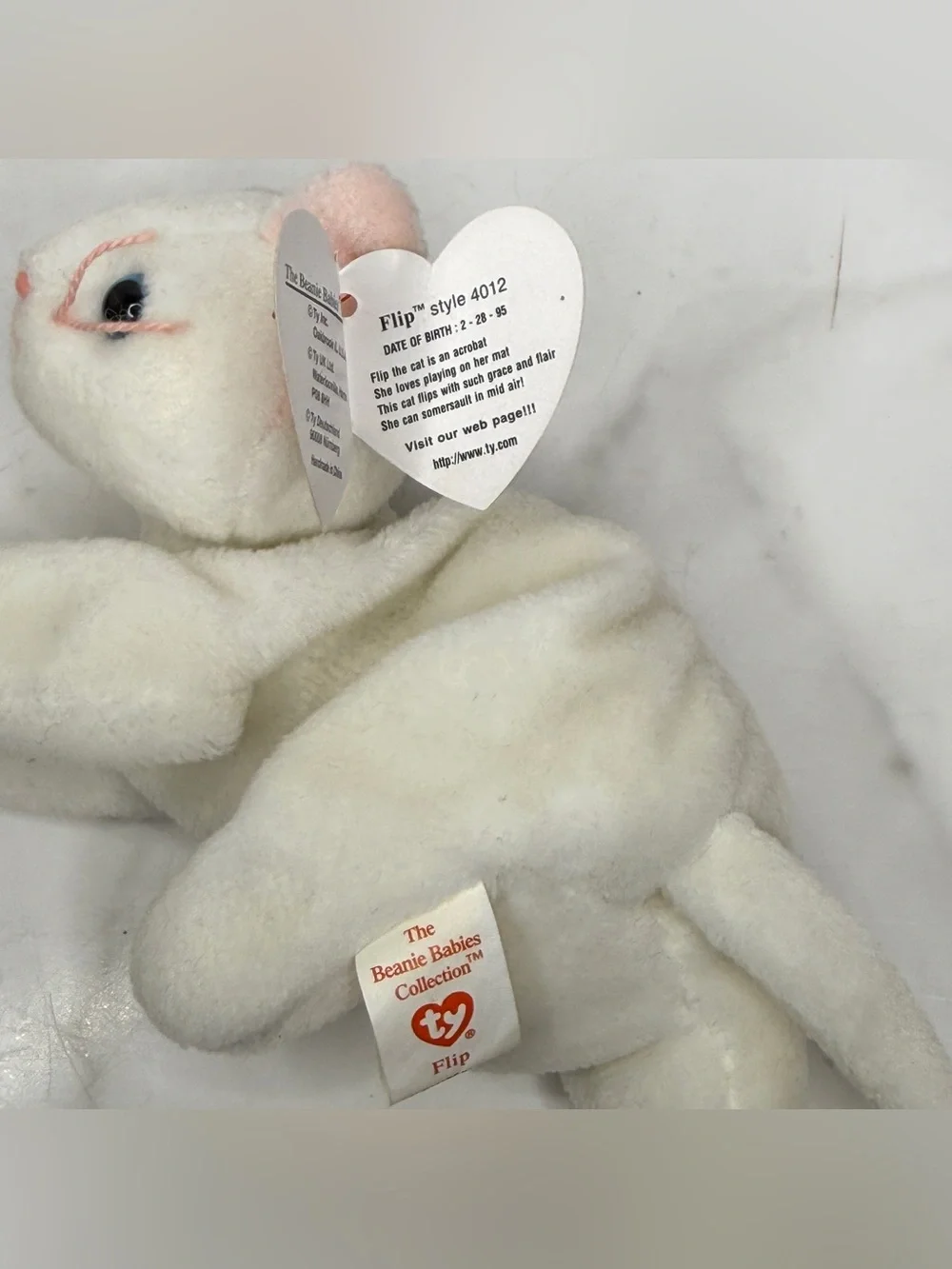 TY Beanie Babies Cat Plush Set
